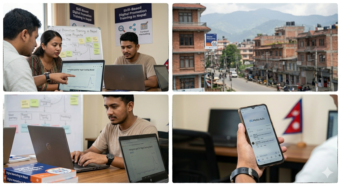 Skill-Based Digital Promotion Training in Nepal